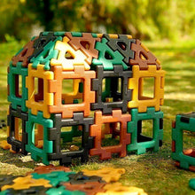 Giant Polydron Set Natural Colours - ABC School Supplies