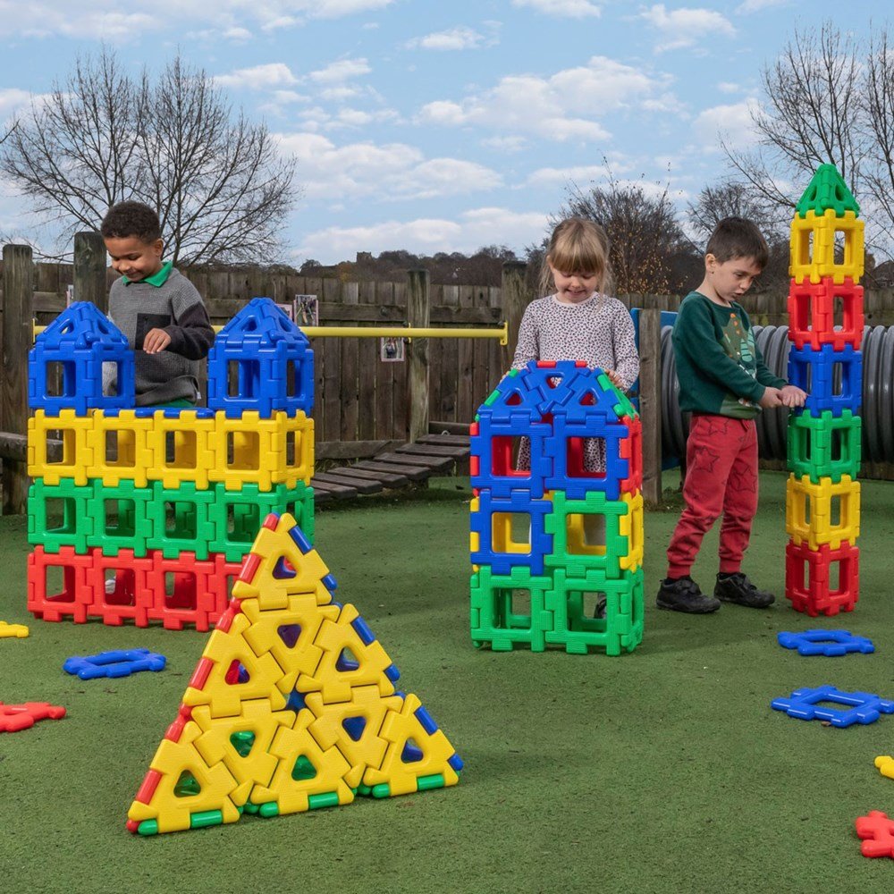 Giant Polydron Super Value Set - ABC School Supplies