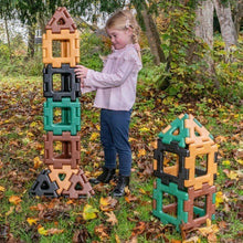 Giant Polydron Super Value Set Natural Colours - ABC School Supplies