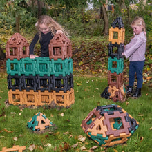 Giant Polydron Super Value Set Natural Colours - ABC School Supplies