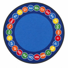 Giant Rainbow Alphabet Carpet 257x180cm - ABC School Supplies