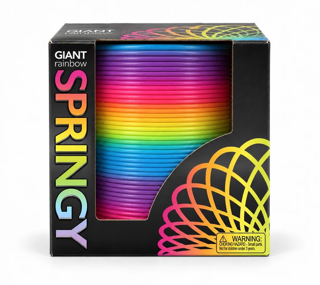 Giant Rainbow Coloured Springy - ABC School Supplies