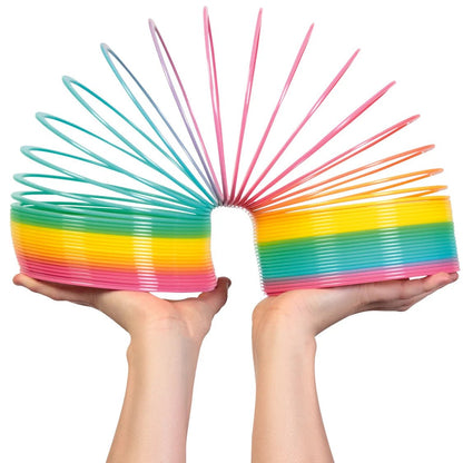 Giant Rainbow Coloured Springy - ABC School Supplies