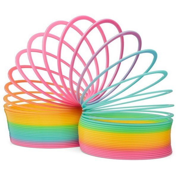 Giant Rainbow Coloured Springy - ABC School Supplies