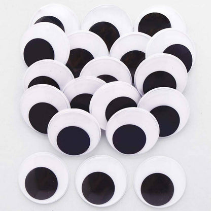 Self Adhesive Goggly Eyes - 15mm Tub Of 500