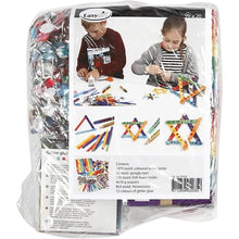 Glitter and Lillipop Sticks - ABC School Supplies