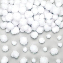 Glitter Snowball Pom Poms - ABC School Supplies