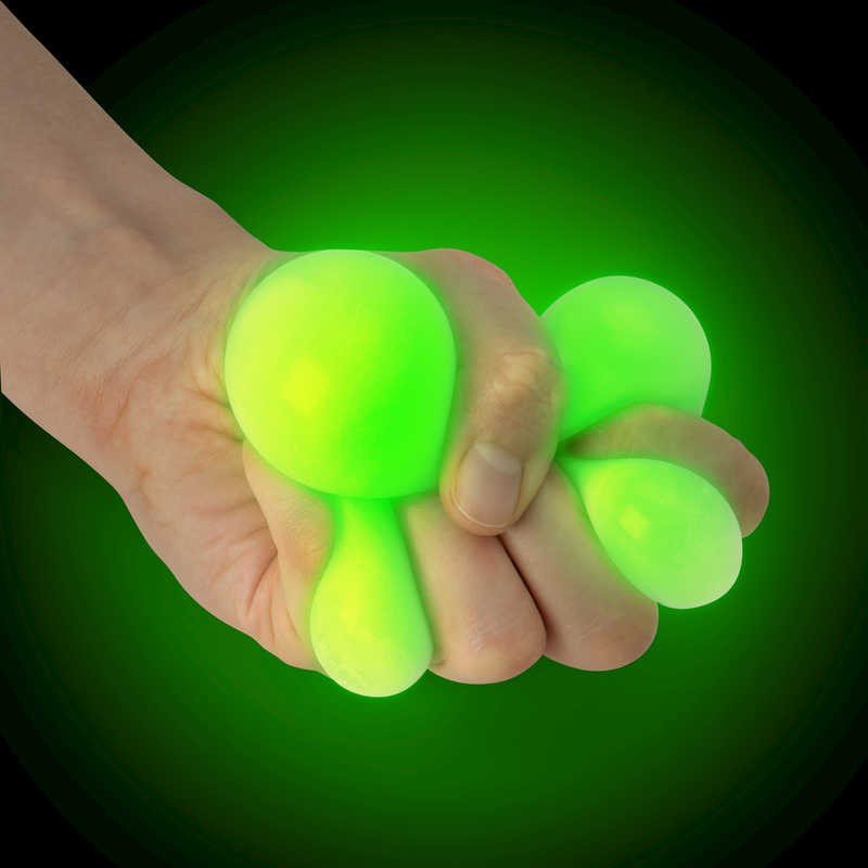 Glow In The Dark Squish Ball - ABC School Supplies