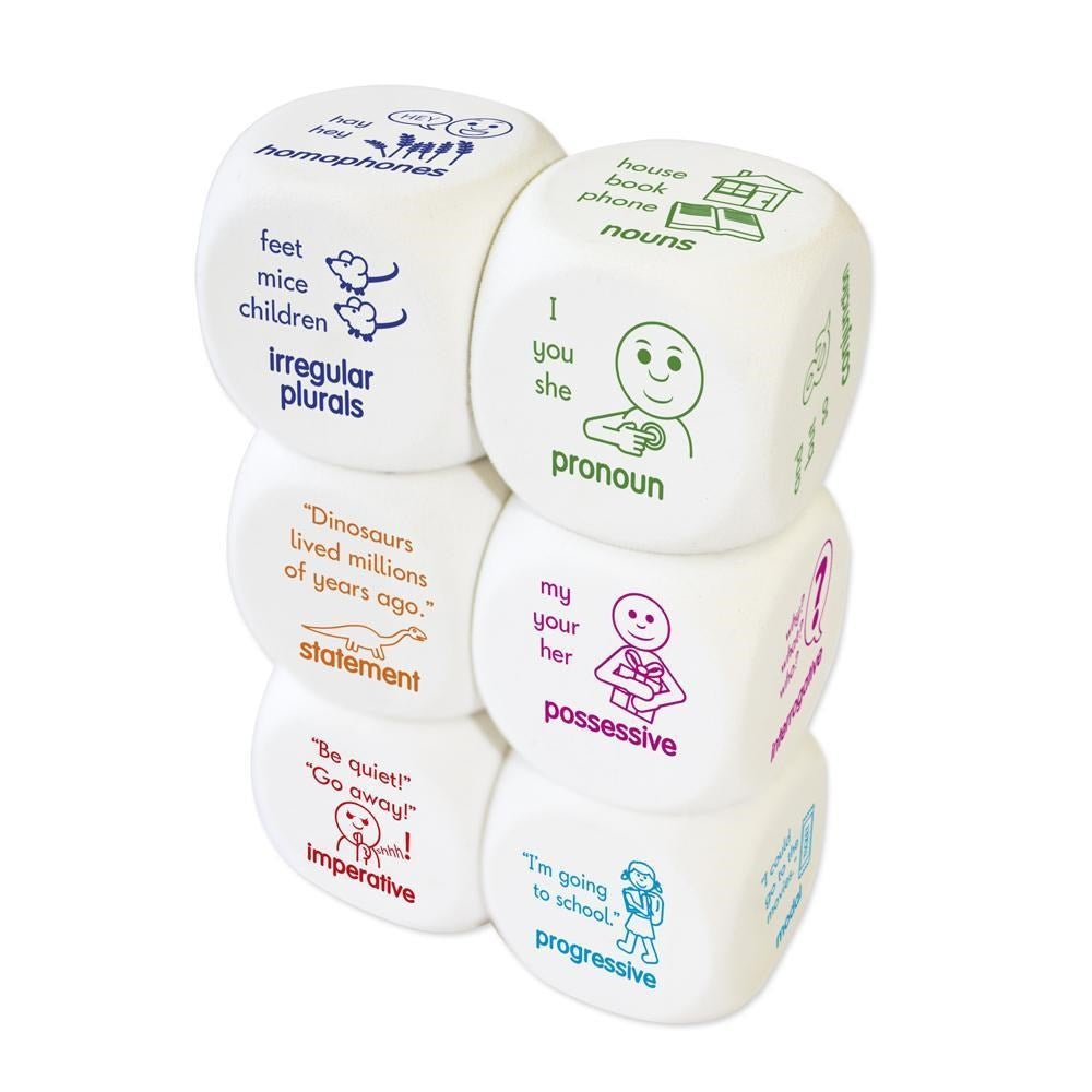 Grammar Dice - ABC School Supplies