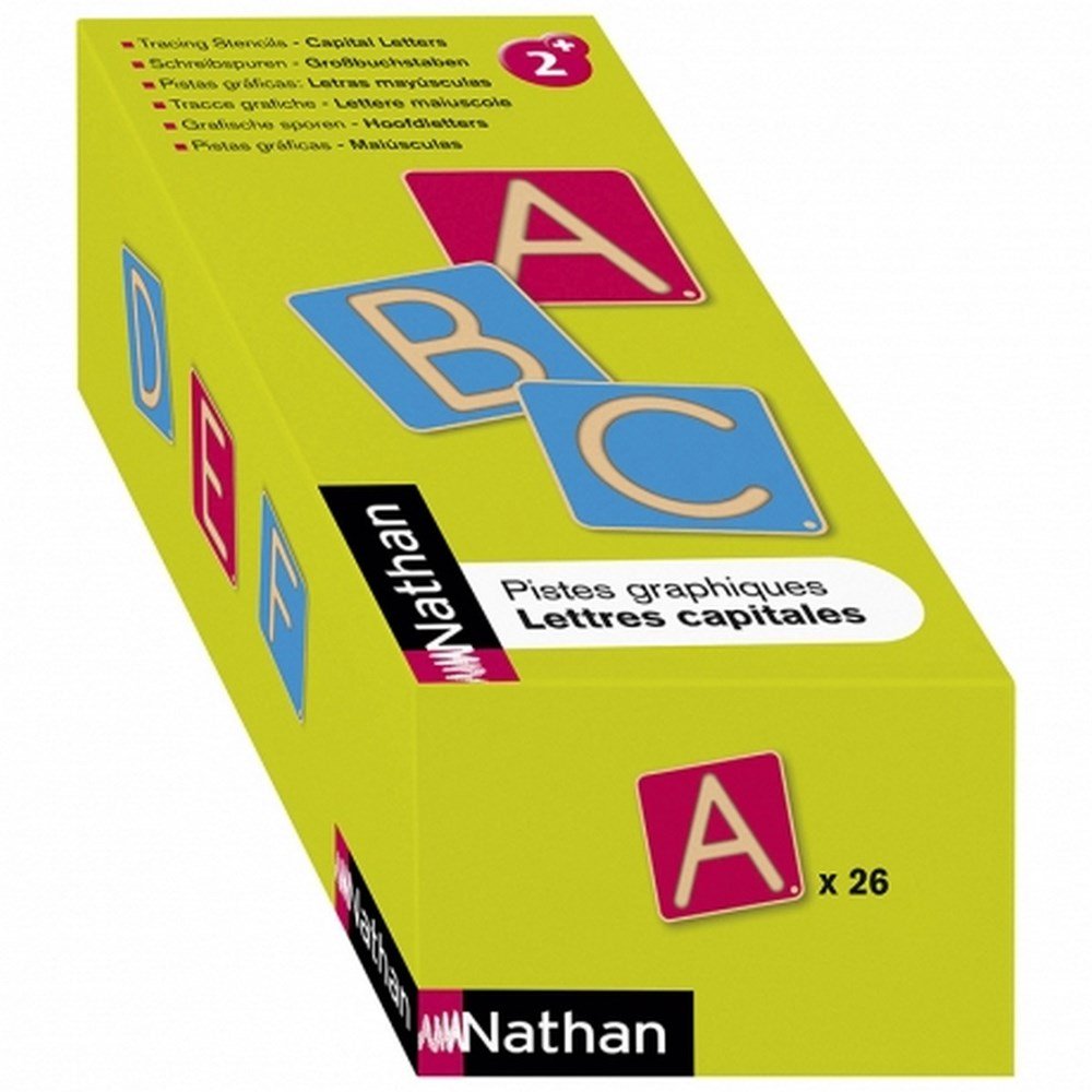 Graphic Stencils - Capital Letters - ABC School Supplies