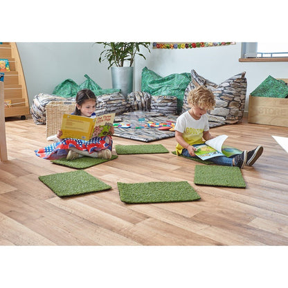Grass Mats 420 X 297Mm Pack 6 (A3) - ABC School Supplies