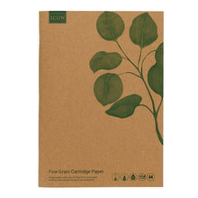 Green A4 80pg 110gsm Kraft Sketch Book - ABC School Supplies
