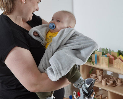 Grey Fleece Blanket - ABC School Supplies