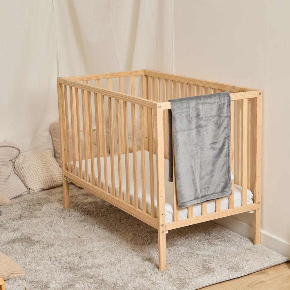 Grey Fleece Blanket - ABC School Supplies