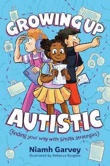 Growing Up Autistic (finding your way with simple strategies): (and how to make life easier and calmer) by Niamh Garvey - ABC School Supplies