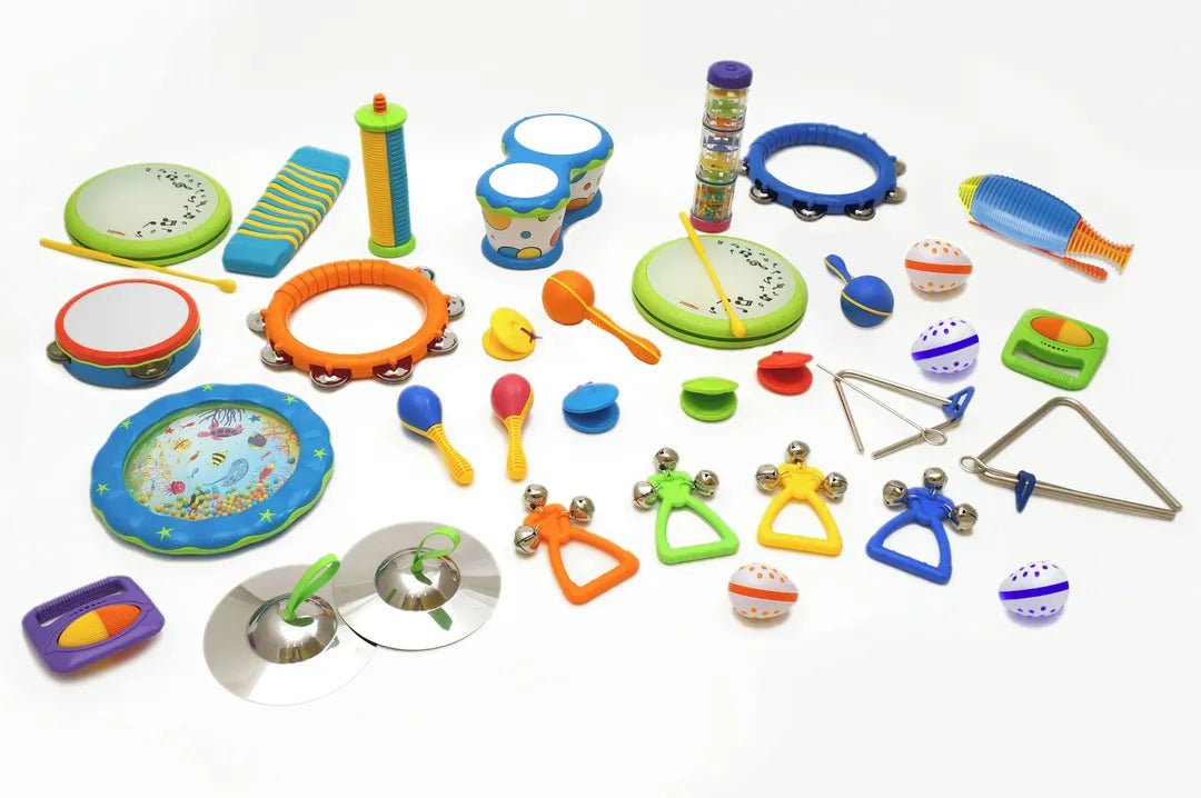Halilit Musical Instruments Set - Pack of 30 - ABC School Supplies