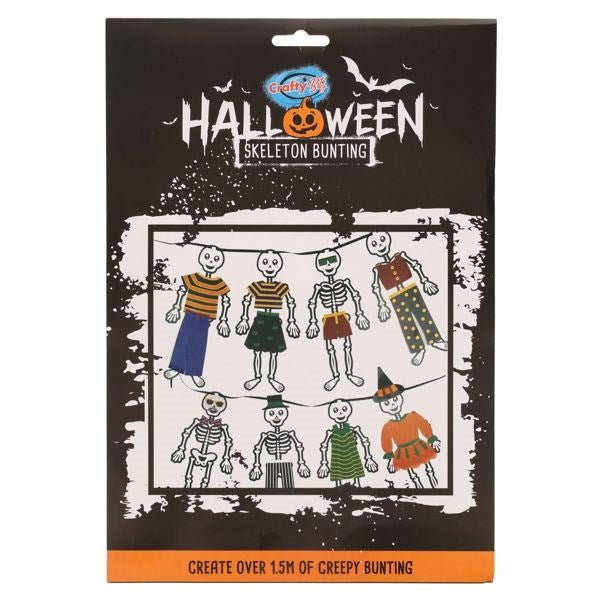 **Halloween Skeleton Bunting - ABC School Supplies