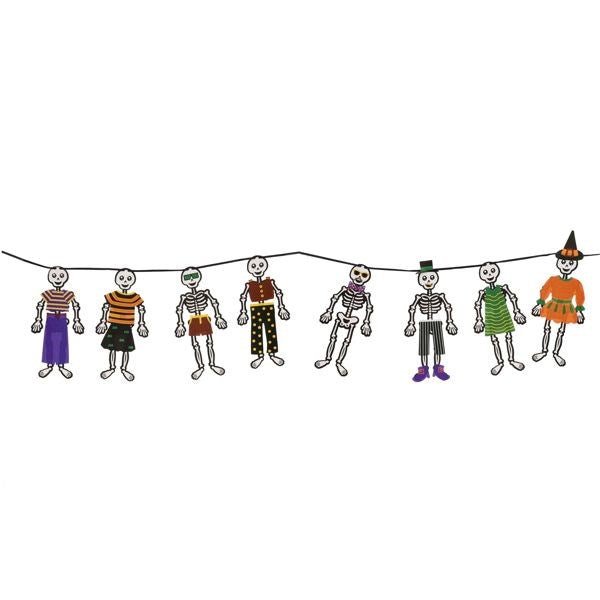 **Halloween Skeleton Bunting - ABC School Supplies