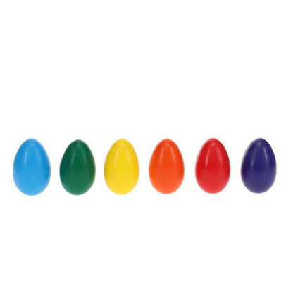 Hand Grip Crayons - Egg Shaped Pack of 6 - ABC School Supplies