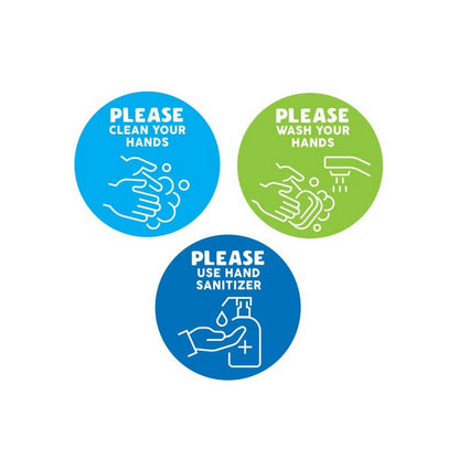 Handwashing Reminder Decals
