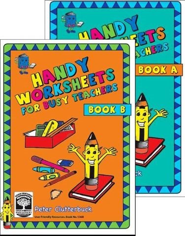 Handy Worksheets For Busy Teachers: Set - ABC School Supplies