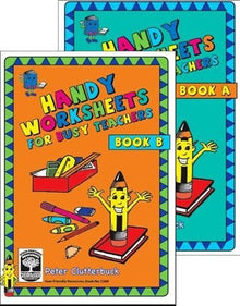 Handy Worksheets For Busy Teachers: Set - ABC School Supplies