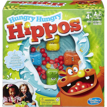 Hasbro Elefun And Friends Hungry Hungry Hippos Game - ABC School Supplies