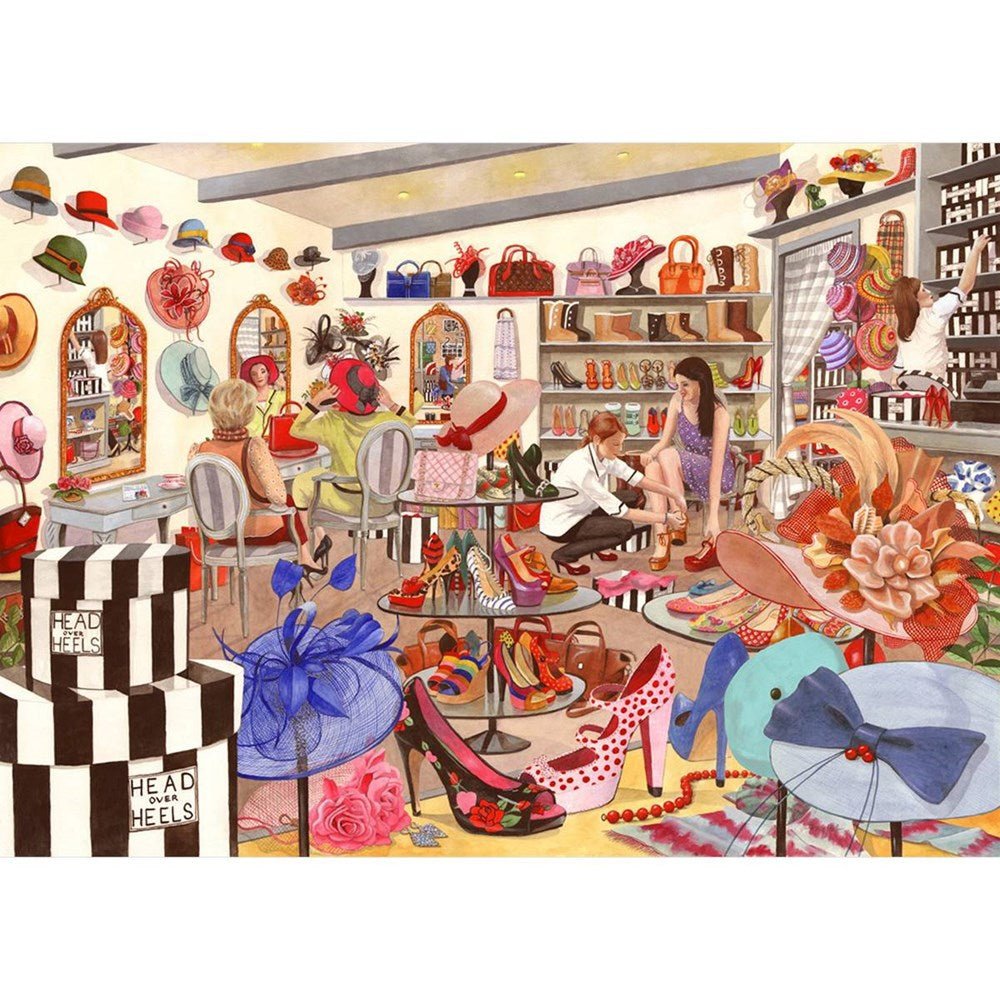 Head Over Heels - BIG 500 Piece Jigsaw Puzzle - ABC School Supplies