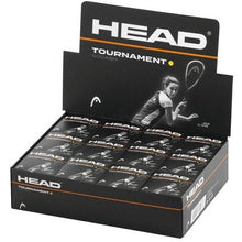 Head Tournament Squash Balls - Single Yellow Dot - Box Of 12 - ABC School Supplies