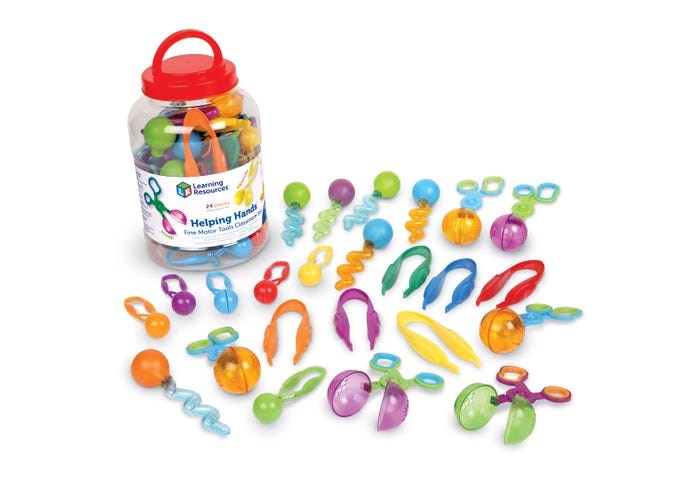 Helping Hands™ Fine Motor Tools Classroom Set