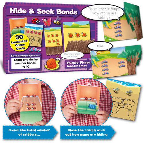 **Hide & Seek Number Bonds To 10 - ABC School Supplies