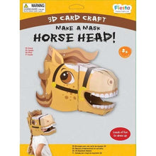 Horse 3D Mask Card Craft - ABC School Supplies