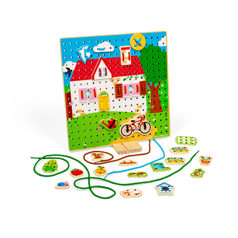**House Lace - A - Shape Game - ABC School Supplies