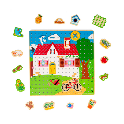 **House Lace - A - Shape Game - ABC School Supplies