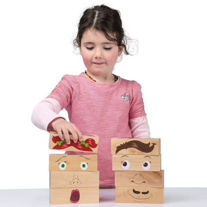 How Am I Feeling Wooden Blocks - ABC School Supplies