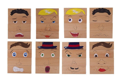 How Am I Feeling Wooden Blocks - ABC School Supplies