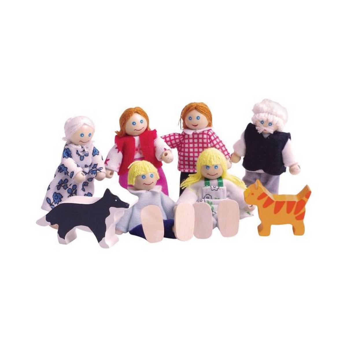 Heritage Playset Doll Family