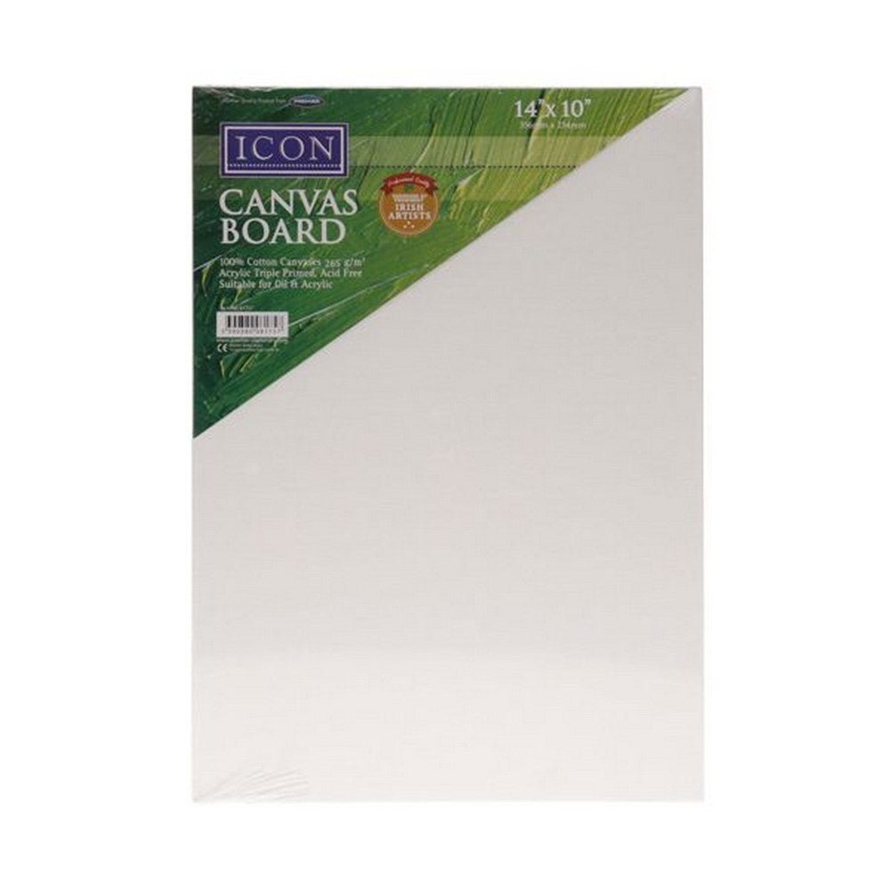 Icon 14"X10" Canvas Board - ABC School Supplies