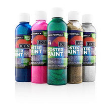 **Icon 300Ml Glitter Poster Paint - Blue - ABC School Supplies
