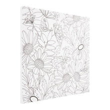 Icon 300X300mm Colour My Canvas - Daisy Flower - ABC School Supplies