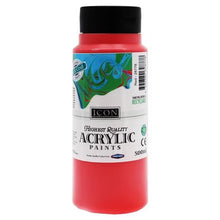Icon Acrylic Paint 500Ml - Red - ABC School Supplies