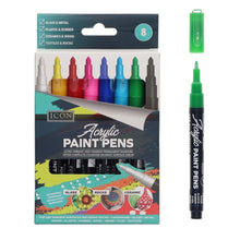 Icon Acrylic Paint Pens Pack of 8 - ABC School Supplies