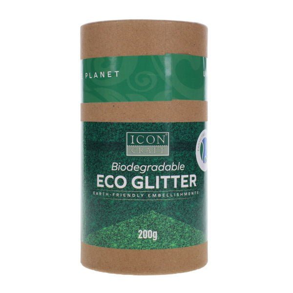Icon Biodegradable Eco Glitter 200g - ABC School Supplies