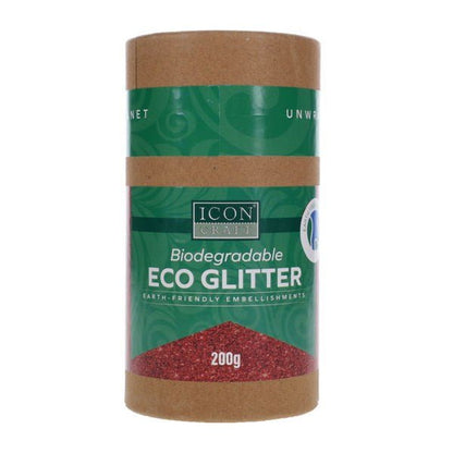 Icon Biodegradable Eco Glitter 200g - ABC School Supplies