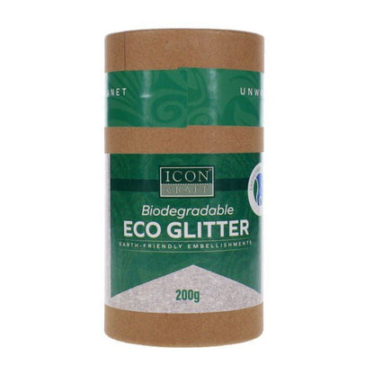 Icon Biodegradable Eco Glitter 200g - ABC School Supplies