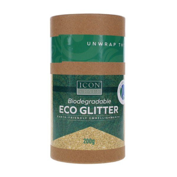 Icon Biodegradable Eco Glitter 200g - ABC School Supplies