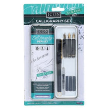 Icon Calligraphy Set In Tin - ABC School Supplies