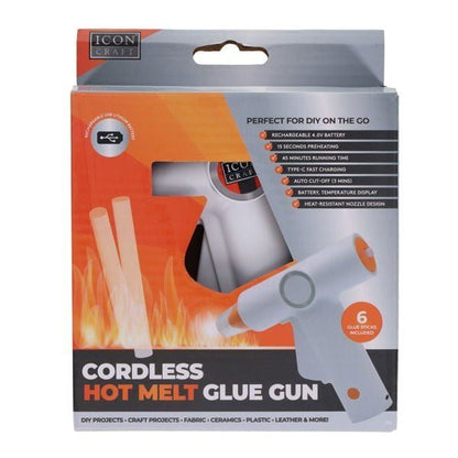 Icon Craft Cordless Hot Melt Glue Gun - ABC School Supplies
