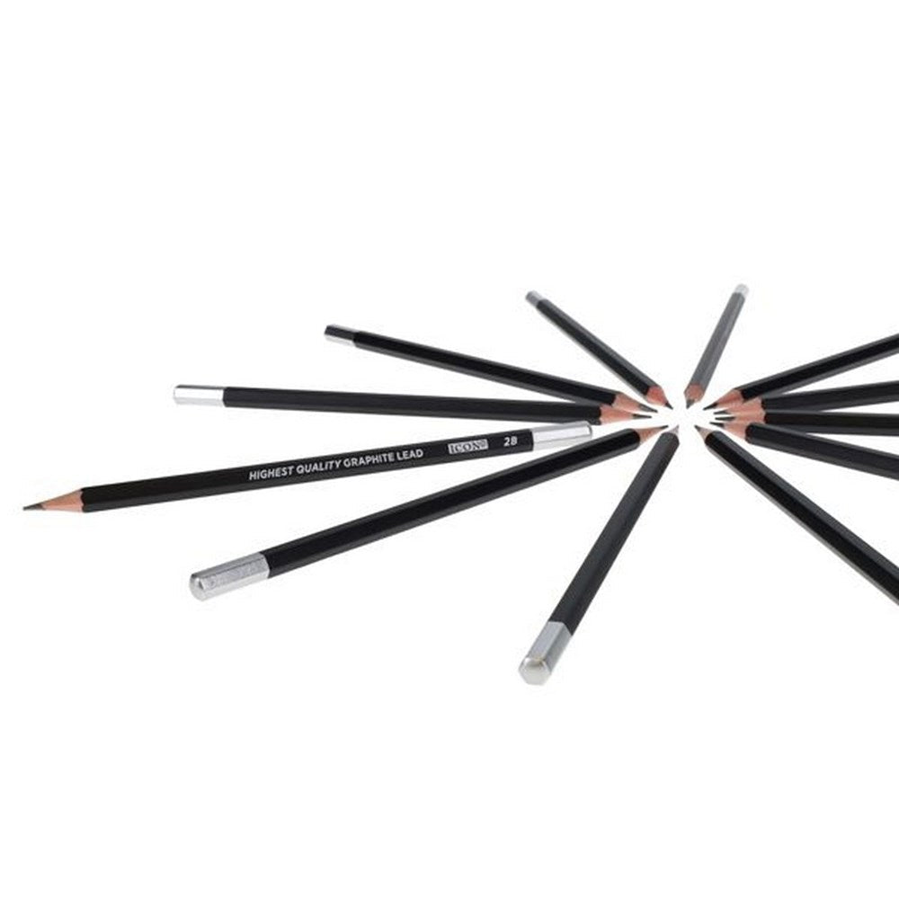 Icon Graphite Pencils - 2B - ABC School Supplies