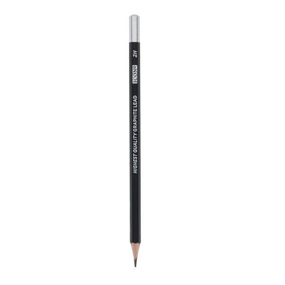 Icon Graphite Pencils 4H Box Of 12 - ABC School Supplies